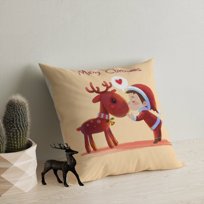 Aberto Design Cojín Multicolor YY202323 de 43 x 43 cm